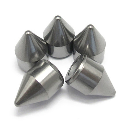 Кнопки карбида вольфрама минируя цементированные для горнодобывающей промышленности